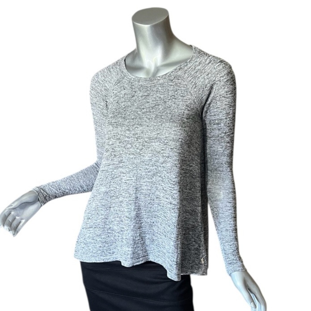 Hollister Women's XS Grey Long Sleeve Tee Tunic Top T Shirt